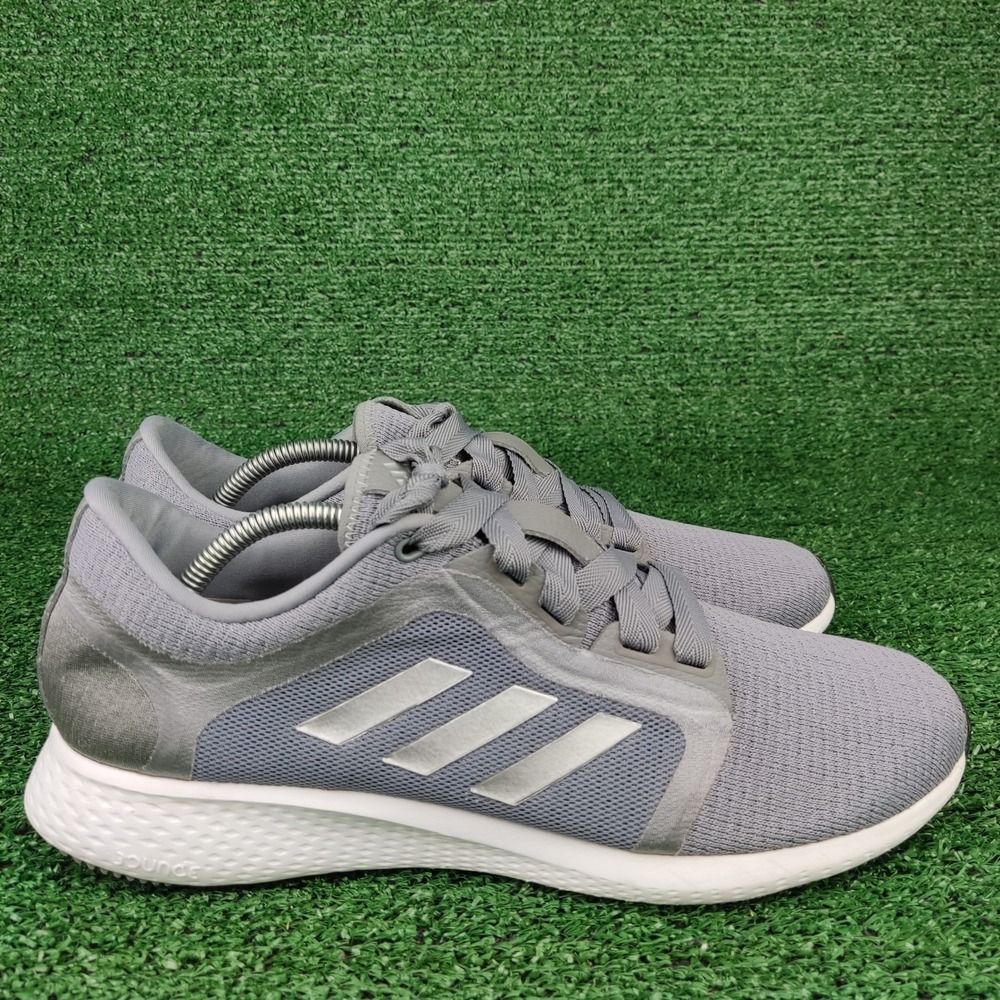 Adidas Running Shoes Mens 12 Grey Edge Lux FZ0322 Bounce Athletic Sneakers